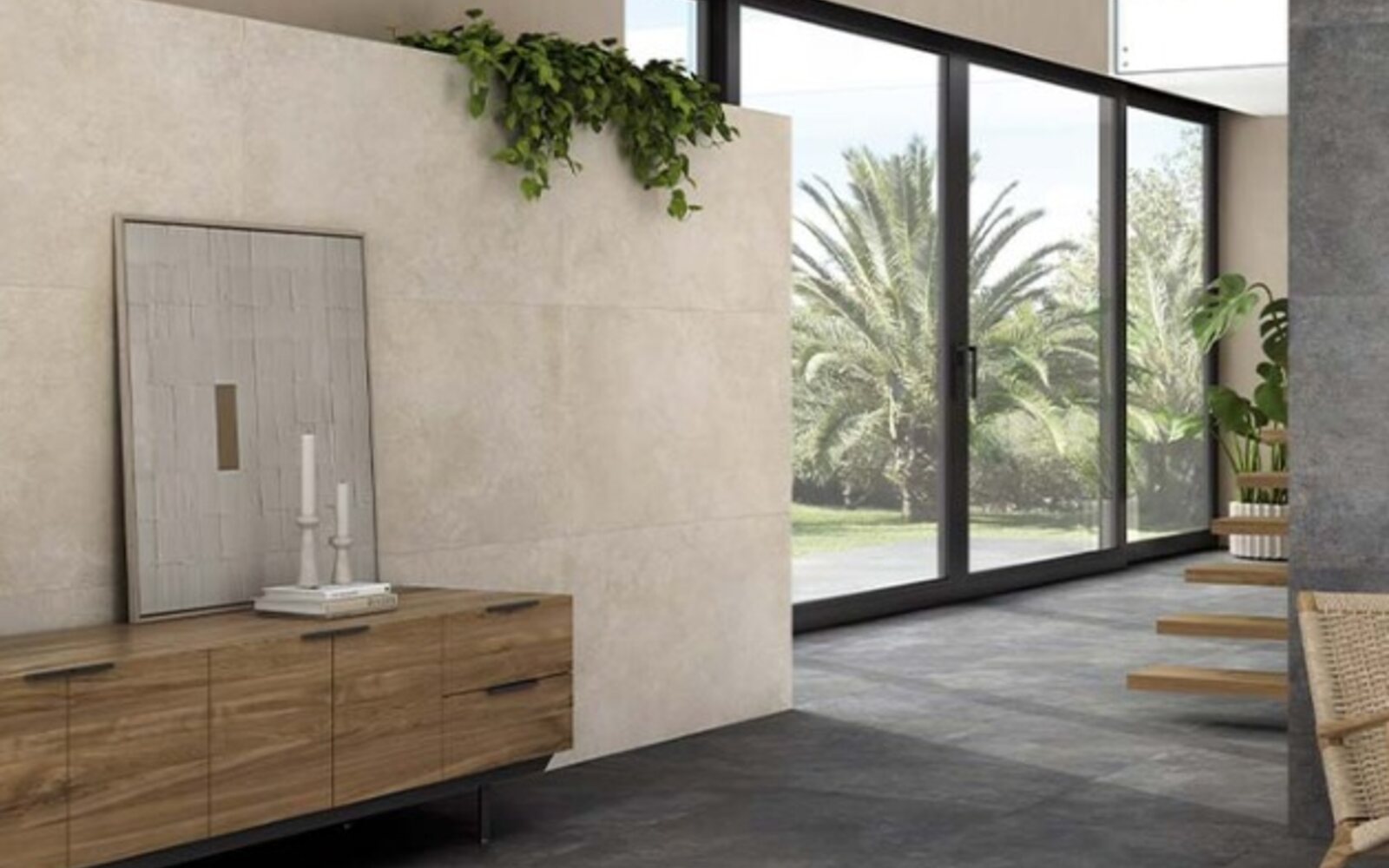 Carrelage et revêtement de sol pour un intérieur contemporain — exemple 4